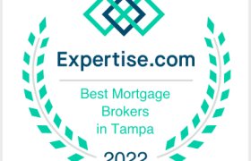 Voted Top 30 Best Mortgage Brokers in Tampa Bay Area 2019, 2020, 2021 and again in 2022!